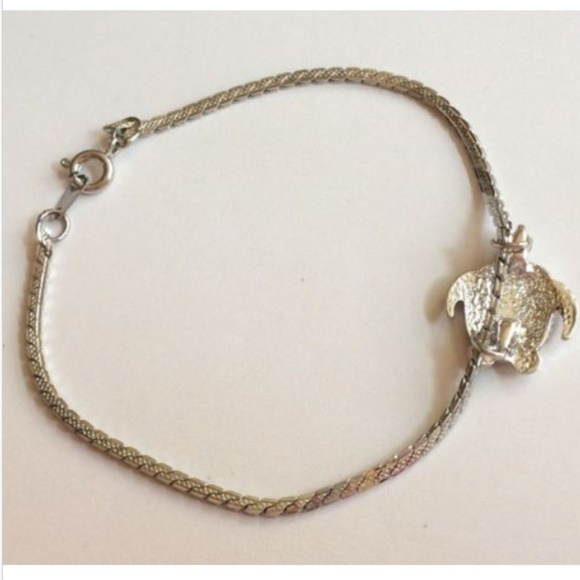 Silver Sea Turtle Charm Bracelet Beach Life Island - Picture 7 of 8